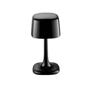 SOHO lampa stołowa LED, czarna z połyskiem  z regulacją barwy światła i ściemnianiem 10,5 x h21,5 cm 