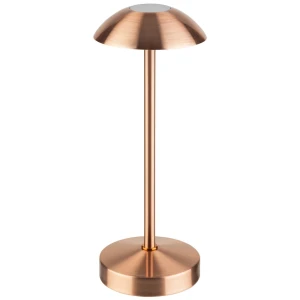 ALVA lampa stołowa LED, miedziana z regulacją barwy światła i ściemnianiem 8 x h20 cm
