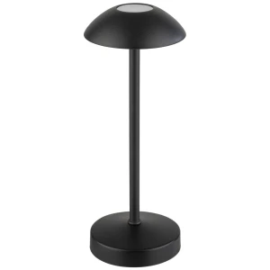 ALVA lampa stołowa LED, czarna,  z regulacją barwy światła i ściemnianiem 8 x h20 cm