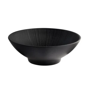 NERO czarna miska melaminowa 2,8 l, Ø29 x h10