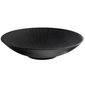 NERO miska z melaminy czarna 35 x 8 cm, 3,4 l              