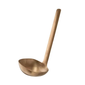 BULQ łyżka bufetowa VINTAGE LOOK COPPER, 120 ml 8,5 x 8,5 cm, długość 23 cm   