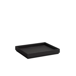 VALO skrzynka drewniana dębowa czarna GN 1/2, 32,5 x 26,5 x 4,5 cm 