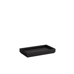 VALO skrzynka drewniana dębowa czarna GN 1/3, 32,5 x 17,6 x 4,5 cm