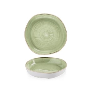 STONECAST SAGE GREEN miska Organic z wysokim rantem 200 x 45 mm/6 szt.