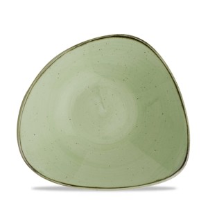 STONECAST SAGE GREEN miska trójkątna 600 ml, 235 mm/12 szt.