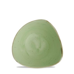 STONECAST SAGE GREEN zielona miska trójkątna głęboka 260 ml, 153 mm/12 szt.