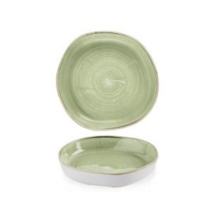 STONECAST SAGE GREEN zielona miska Organic z wysokim rantem 230 x 45 mm/6 szt.