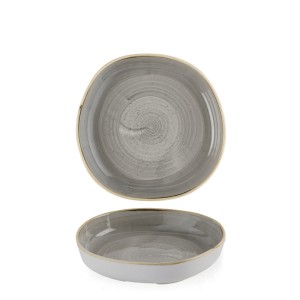 STONECAST Peppercorn Grey miska Organic z wysokim rantem 200 x 45 mm/6 szt. 