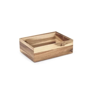 Bufetowa skrzynka drewniana 30 x 22 x h10 cm (pasuje do P598003)