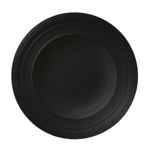 CONCORDE CZARNY MAT Talerz Coupe 280 mm/12 szt.