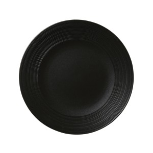 CONCORDE CZARNY MAT Talerz Coupe 255 mm/12 szt.