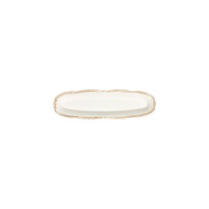 TIFFANY owalna taca/ półmisek na przekąski 220 mm/24 szt.