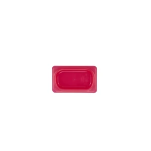 CAMBRO Safe Trak pokrywa szczelna z polipropylenu GN 1/9, czerwona