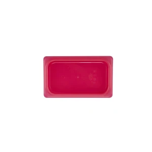 CAMBRO Safe Trak pokrywa szczelna z polipropylenu GN 1/4, czerwona