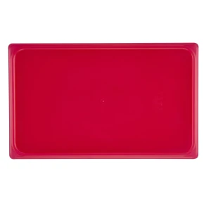 CAMBRO Safe Trak pokrywa szczelna z polipropylenu GN 1/1, czerwona