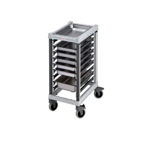 CAMBRO Wózek półwymiarowy na tace i pojemniki GN, 73 x 43,8 x 101,6 cm