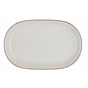 MODEST MAROON Magnus półmisek owalny 330 x 210 mm/ 6 szt.