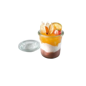 WECK Zestaw słoiczków ze szklanymi z pokrywkami, 140 ml, kpl. 12 szt.