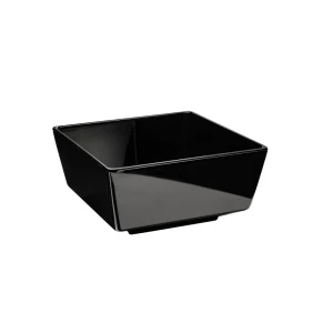 FLOAT miska z melaminy 25 x 25 x 12 cm 4,7 l czarna
