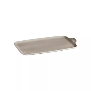 APERITIVO ceramiczna szara patera na przekąski 31 x 16 cm