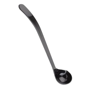SAN czarna łyżka do sosów, 34 cm, 50 ml