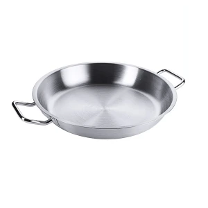 Rondel/patelnia do paelli z dwoma uchwytami 36cm, stal nierdzewna 18/10, indukcja 