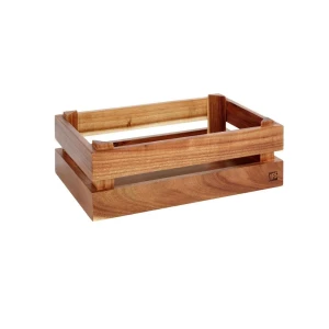SUPER BOX pojemnik drewniany akacja GN 1/4