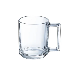 BONNE HEURE szklany kubek z/u 250 ml sztaplowany
