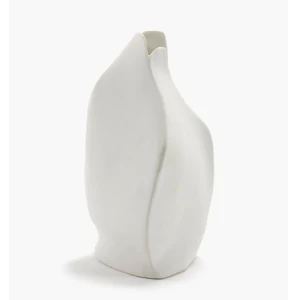 Wazon porcelanowy kwiat 13,5 cm, biały