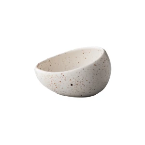 TINTO miseczka skośna, kremowa matowa, 166 ml, 100 mm x 36/67 mm/6