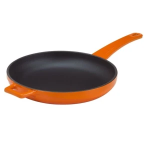 SLOWCOOK patelnia żeliwna pomarańczowa 16 cm
