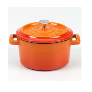 SLOWCOOK naczynie okrągłe, 10cm, pomarańczowe