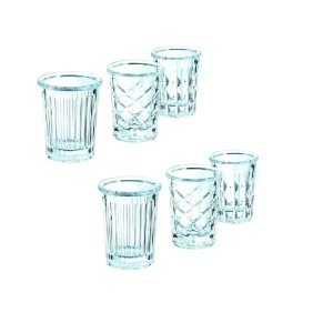 New York kieliszek zdobiony 34 ml, zestaw 6 szt