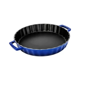 LAVA okrągłe naczynie do zapiekania, średnica 30 cm, 2,7 l, niebieskie