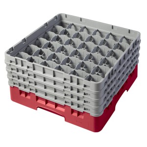 Kosz na szkło, 36 przegród