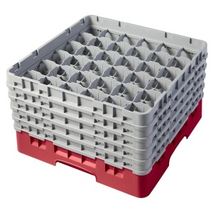 Kosz na szkło, 36 przegród