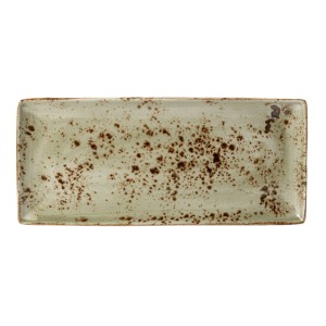 CRAFT GREEN zielony półmisek prostokątny 370 x 165 mm /6