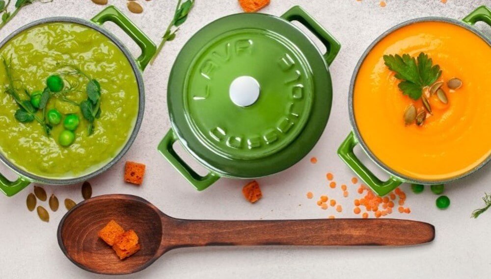 mini zielone naczynie do zapiekania ALVA