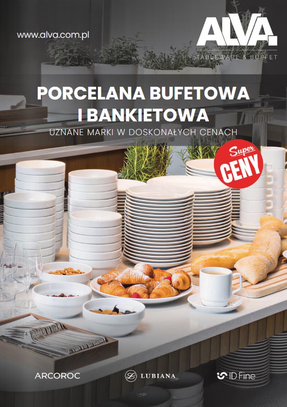 ALVA - porcelana bufetowa i bankietowa