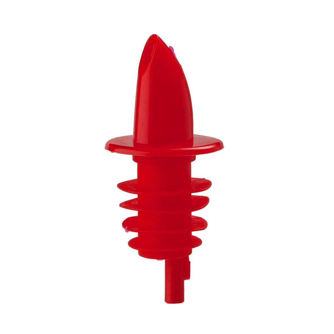 3060AP Red Econ Freeflow plastic pourer PK10.jpg